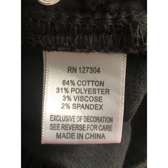 John Mark Women's 20W Wild Side Jeans in Charcoal NEW - Picture 6 of 8